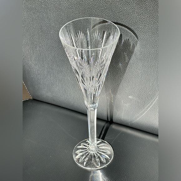 Stuart Crystal “Waterford” Champagne Flute Glass - Picture 4 of 8